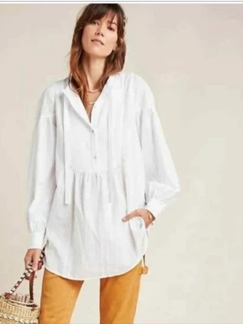 Maeve Lannie Textured Tunic